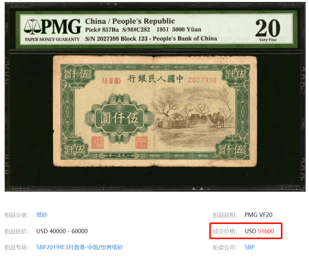 437万一张！这张纸币价格涨疯了？