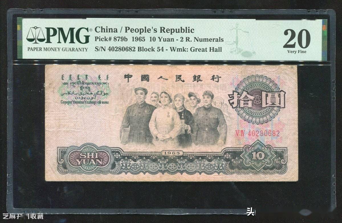 第三套人民币中，十元币的价格如何