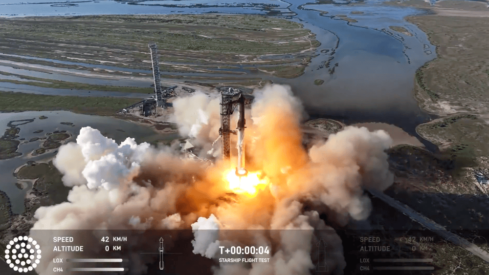 星舰第六次试飞:未复现“筷子夹火箭”,把一根香蕉送入太空