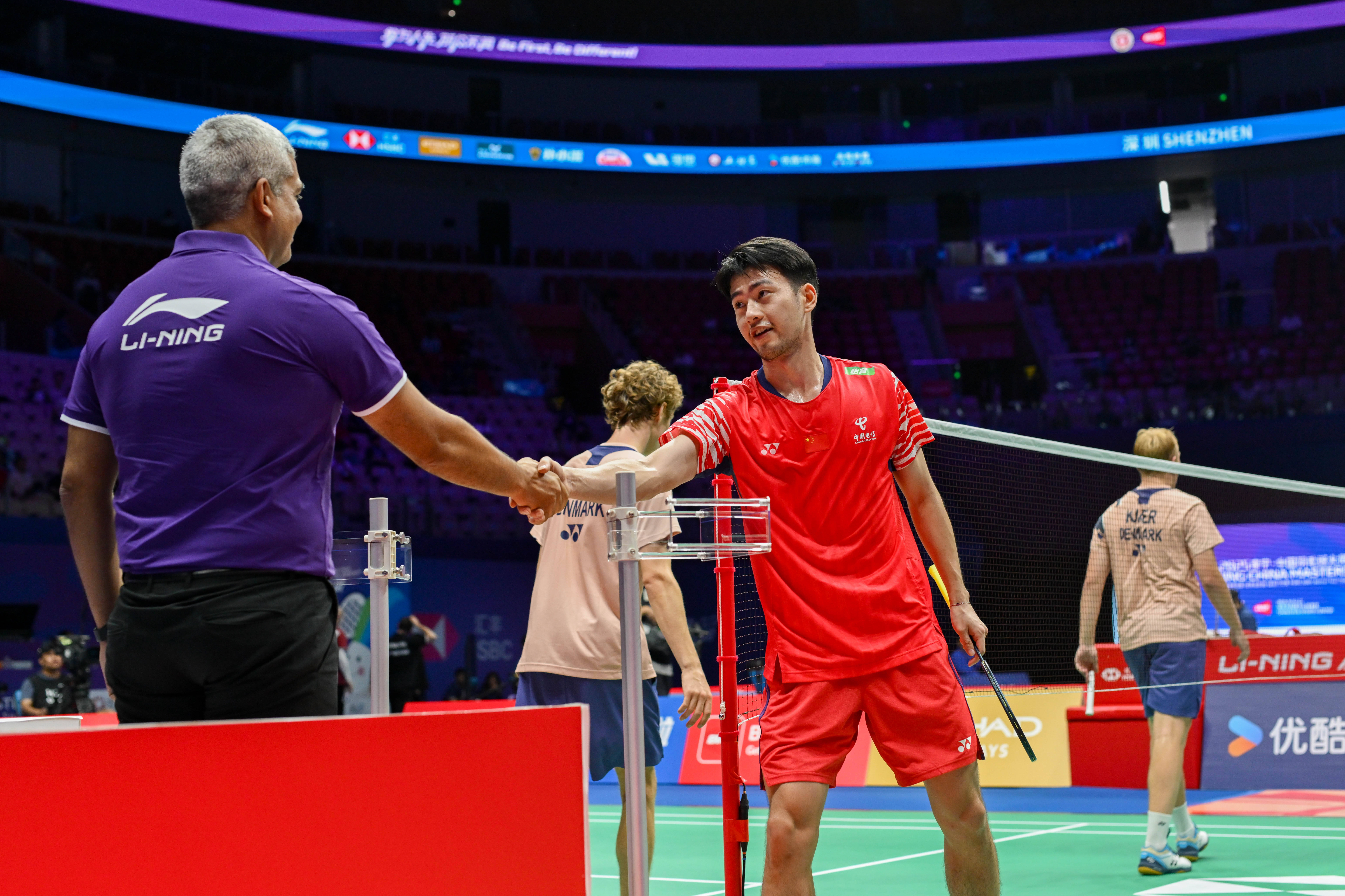 #(体育)羽毛球——中国大师赛:梁伟铿/王昶首轮晋级