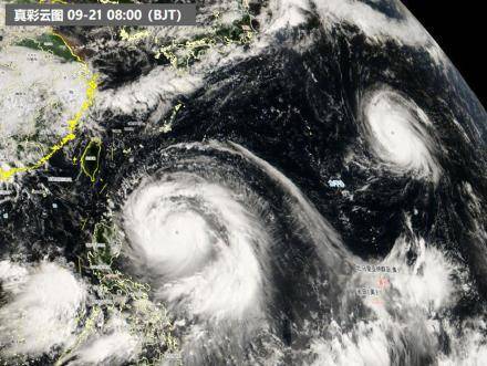 十年首现双超强台风共舞,上海本周三起将受台风外围影响