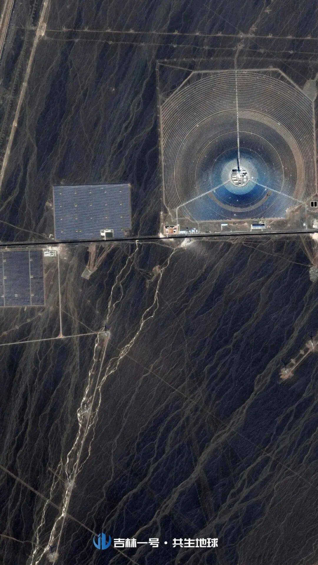 “吉林一号”国庆瞰大国工程建设