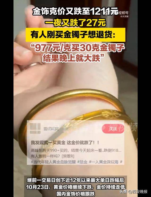 午后突发,黄金再度大跳水,现货黄金一度大跌1.92%。