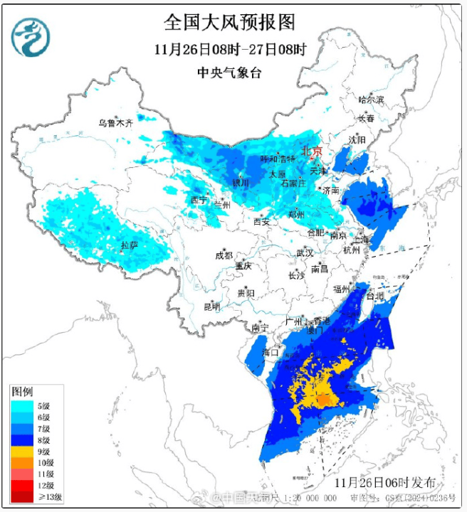 大风、沙尘暴、降温!阵风强度同期少见,或破纪录!陕西最新预警→