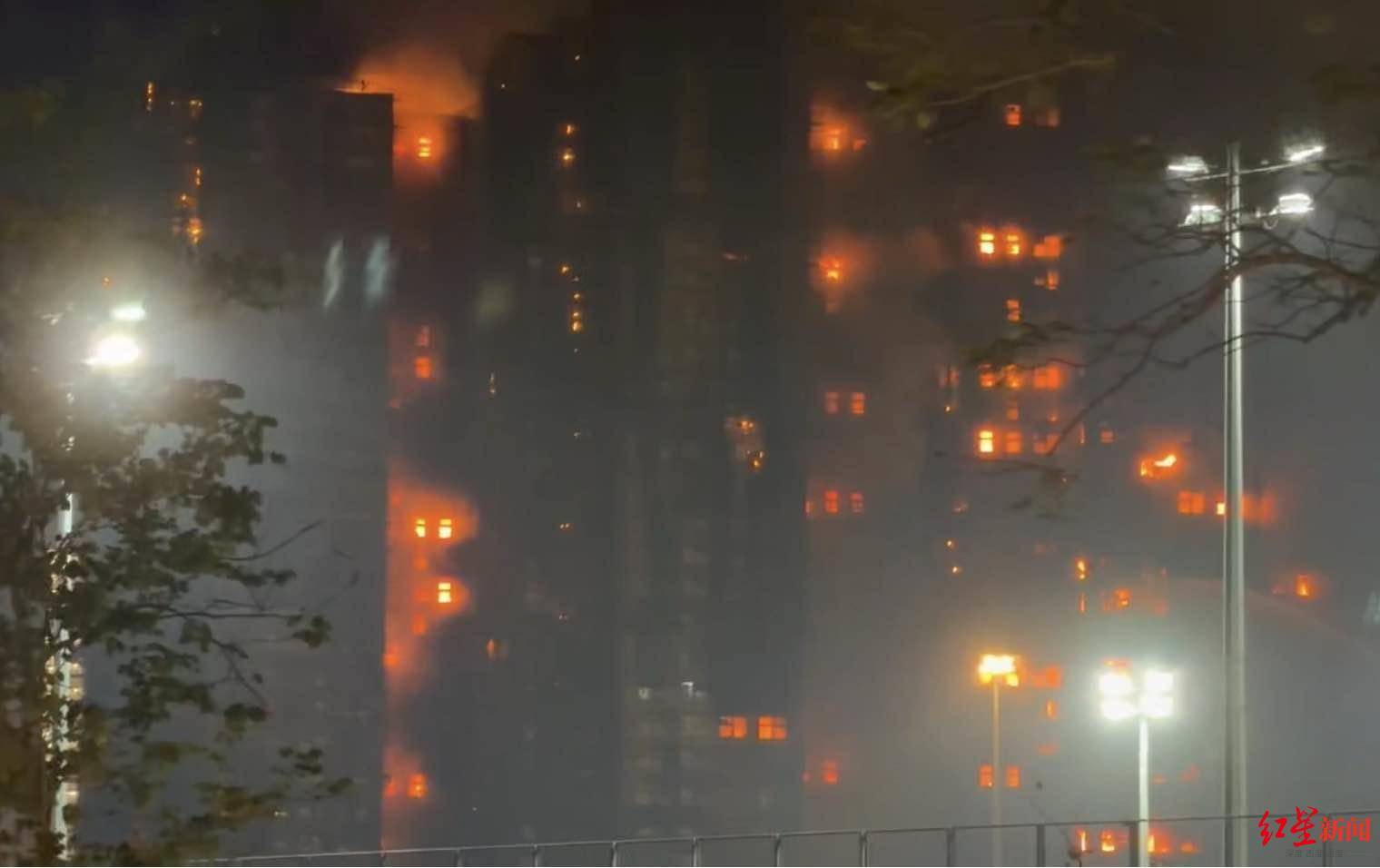 4小时内火警连升三级的宏福苑:单户最大面积44.9平方米,大维修启动超1年,业主称被困者老人较多