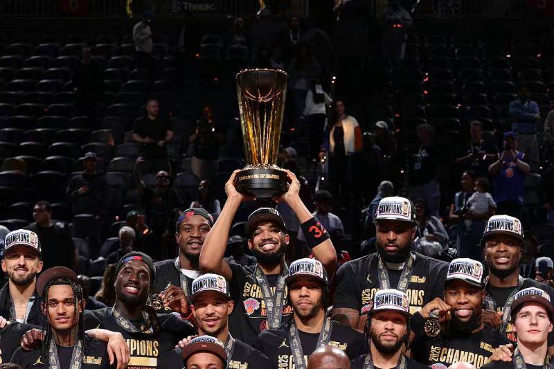 NBA|尼克斯夺得杯赛冠军 唐斯将奖金全部捐给基金会