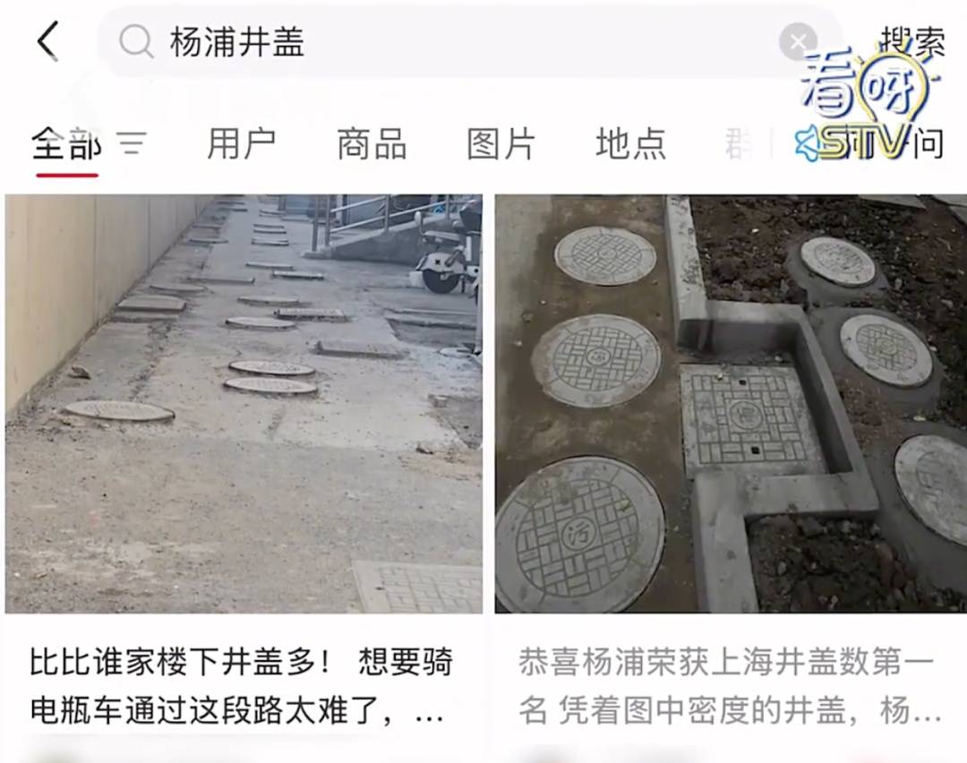 太夸张！上海人比比谁家楼下井盖多！有人家门口100个，“走路难！到处都像贴膏药”...